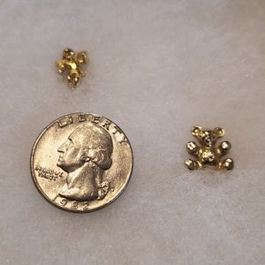 Two tiny pins. Angel and Teddy Bear